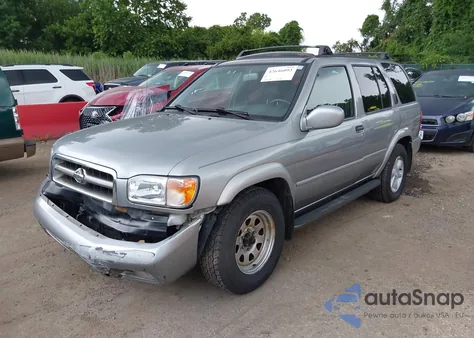2001 Nissan Pathfinder Le from USA, damaged, VIN JN8DR09Y91W590332